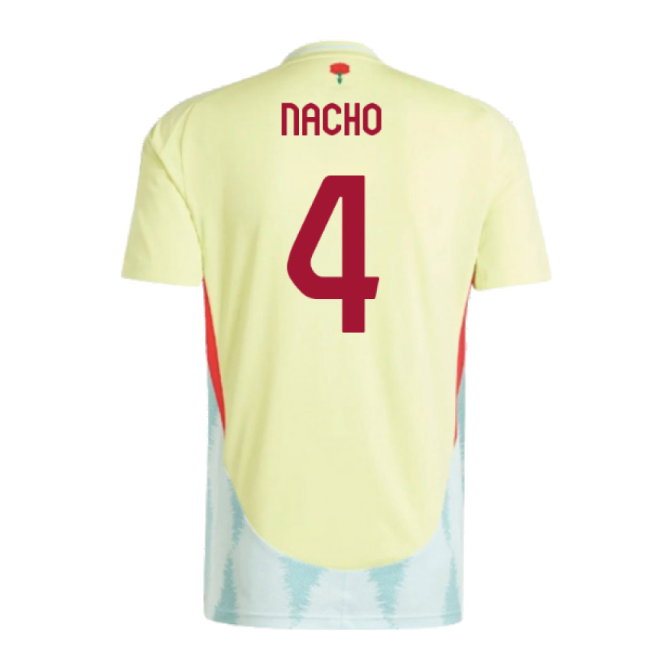 2024-2025 Spain Away Shirt (Nacho 4)-SoccerKits Hub | Buy Soccer Jerseys Online